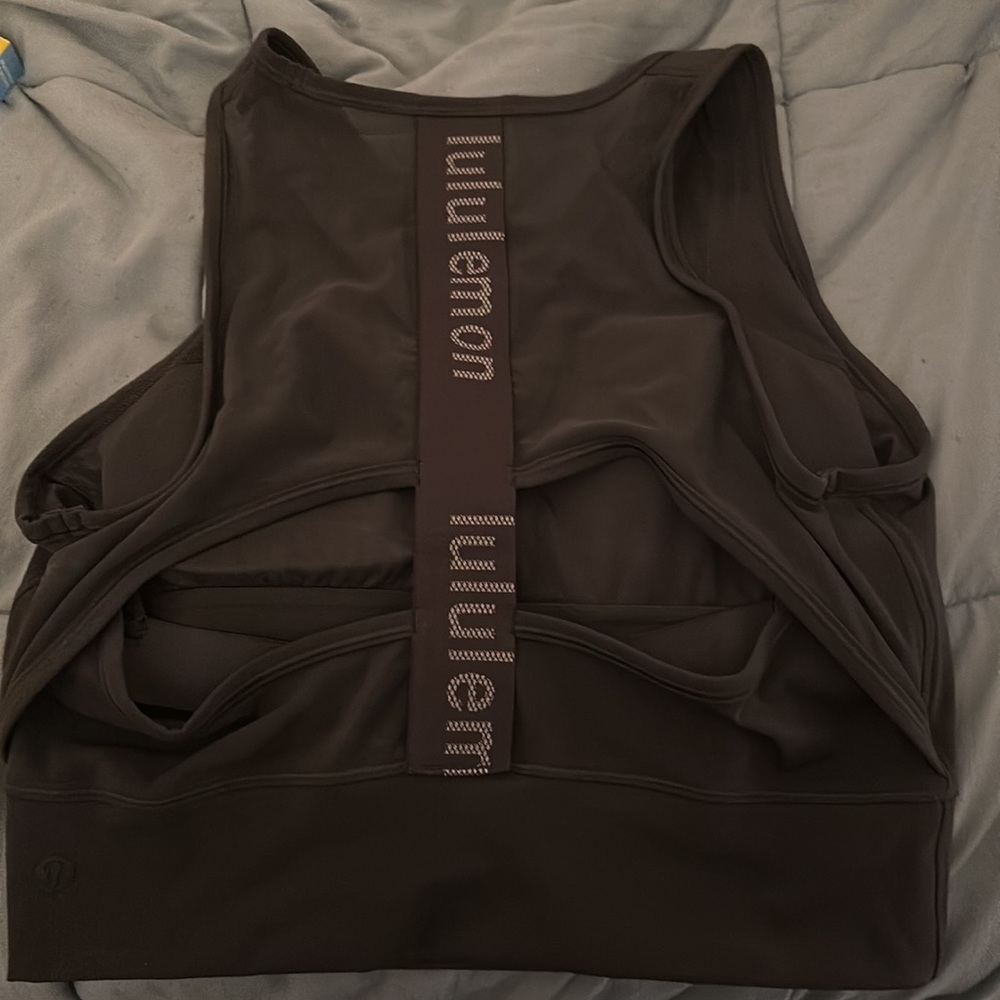 lululemon athletica Black Racerback Tank Top